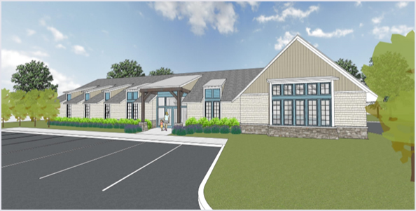 Rendering of The Children’s Center of Northwest North Carolina