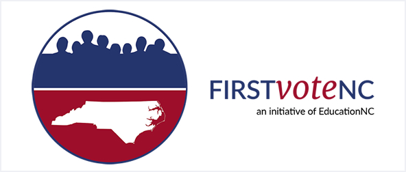 EdNC First Vote NC Logo