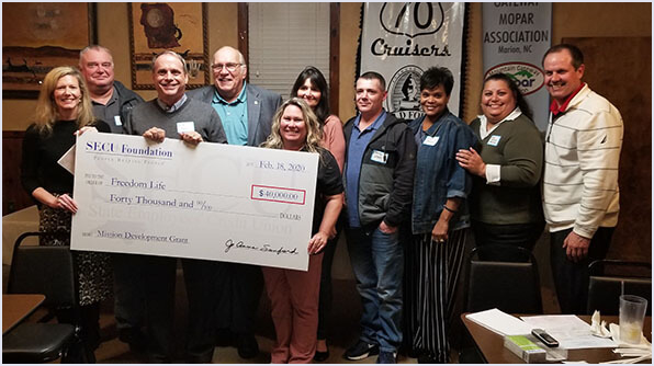 Freedom Life – Mission Development Grant Check Presentation