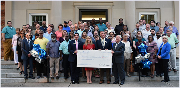 Lead for North Carolina Check Ceremony