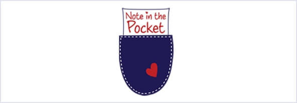 Image of Note in the Pocket Logo
