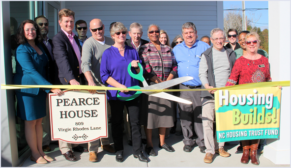 Pearce House Ribbon Cutting