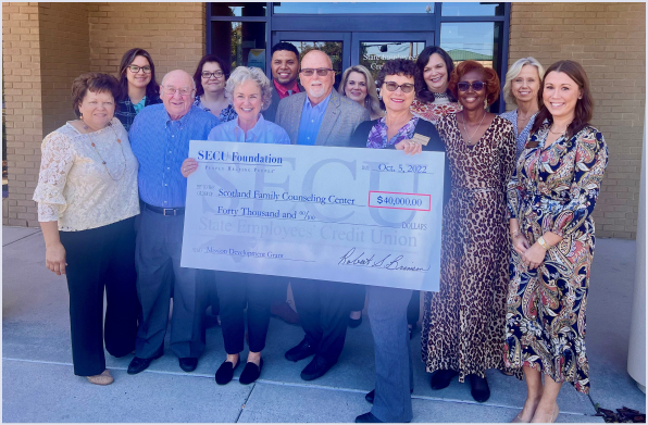 Group Check Presentation for Scotland Family Counseling Center