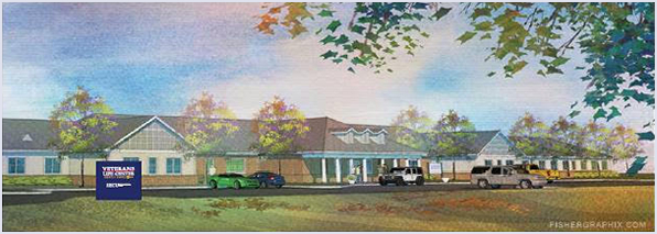 Veterans Life Center Rendering